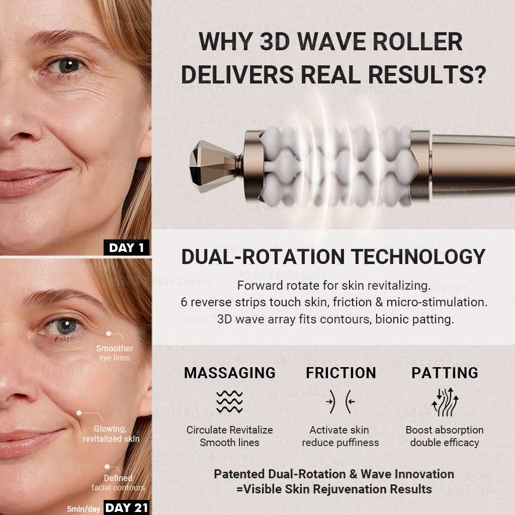 Luxury-Style Firming , Anti-Aging Health Care Massage Stick