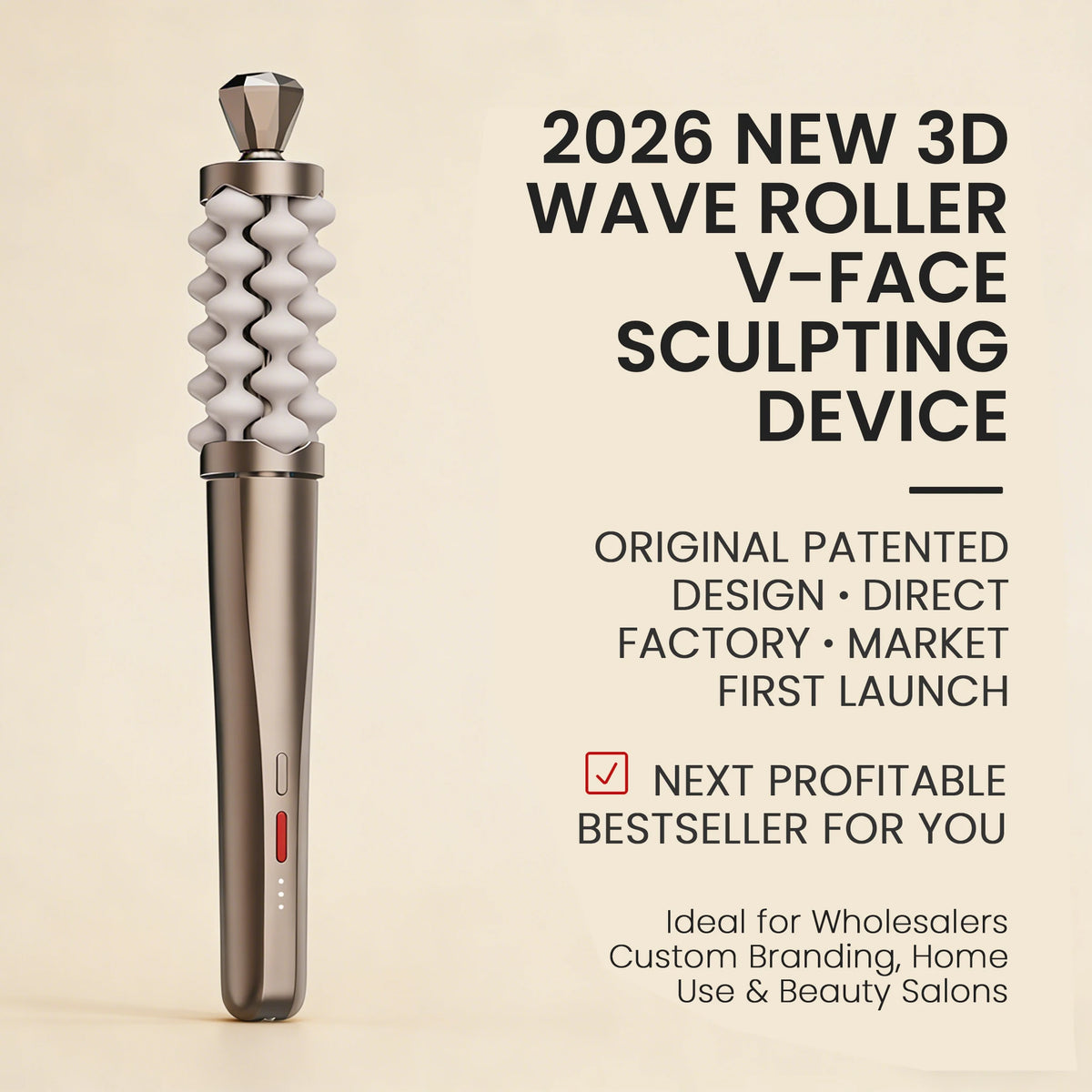 Luxury-Style Firming , Anti-Aging Health Care Massage Stick
